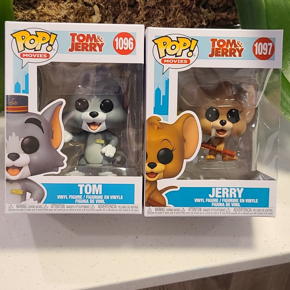 Tom & Jerry Funko Pop Figures Set